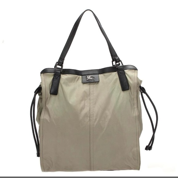 Burberry Elegant and Black Tote Bag ,iridescent color - Picture 2 of 14